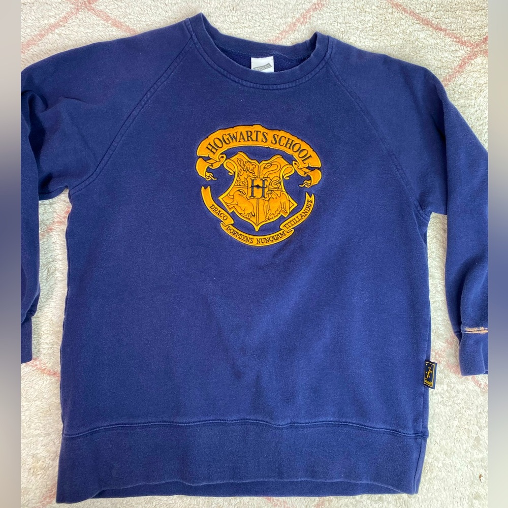 COPY - warner bros Harry Potter hogwarts school sweatshirt crewneck size small